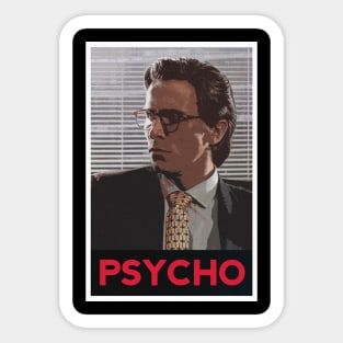 American Psycho Business Card Sticker